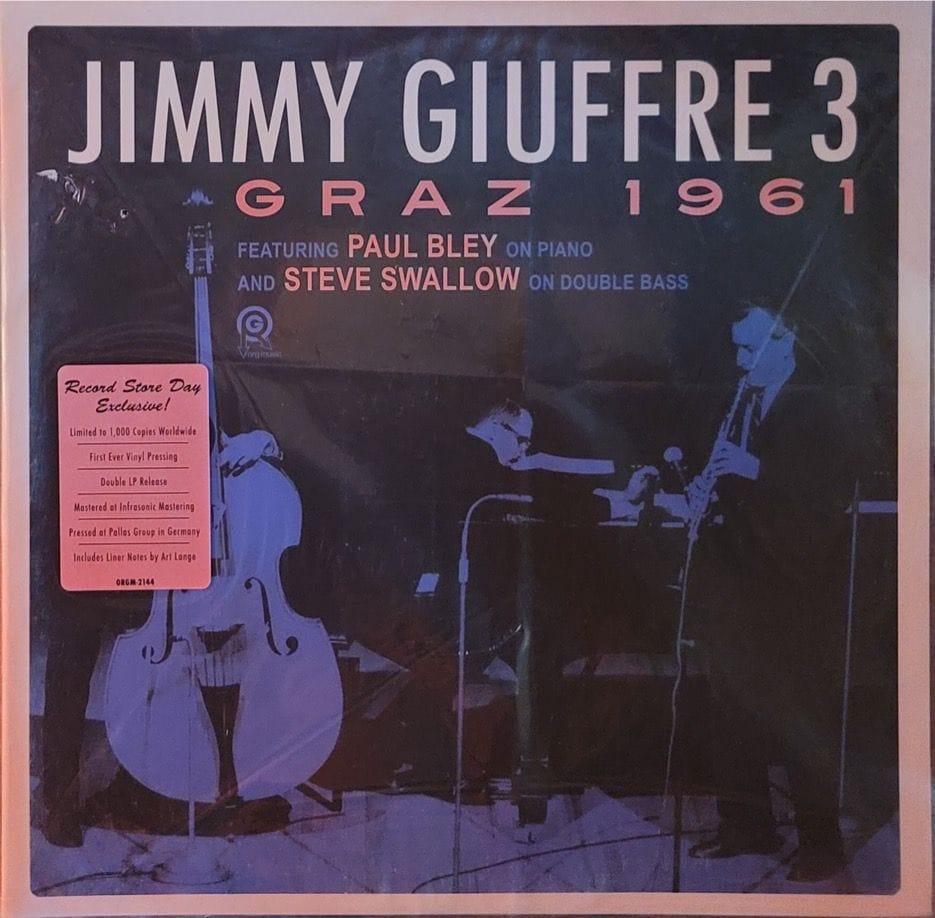 Jimmy Giuffre 3 — Graz 1961 — RSD