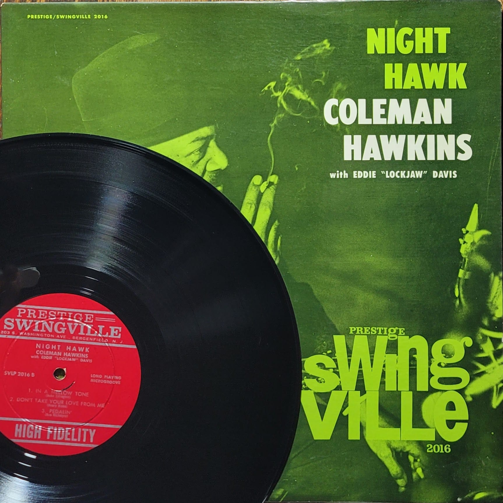 Coleman Hawkins w/ Eddie LockJaw Davis — Night Hawk — Original Mono