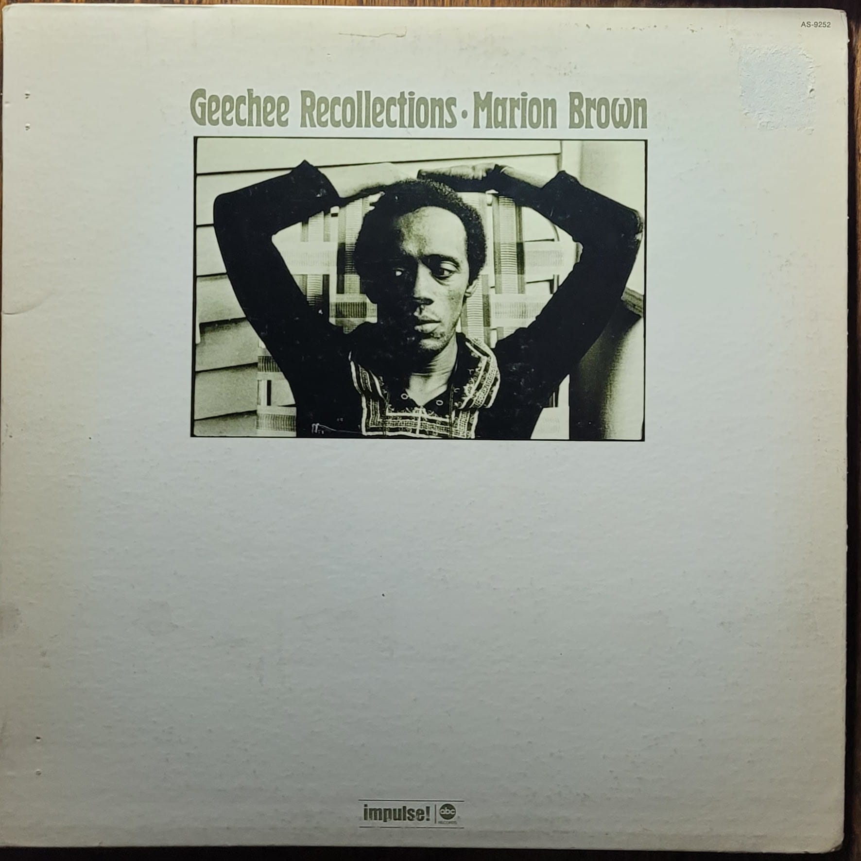 Marion Brown — Geechee Recollections — Original