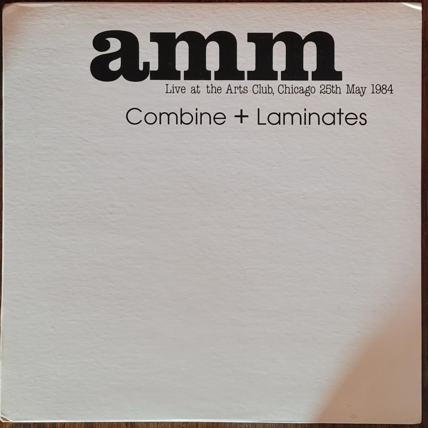 AMM — Combine + Laminates — Original