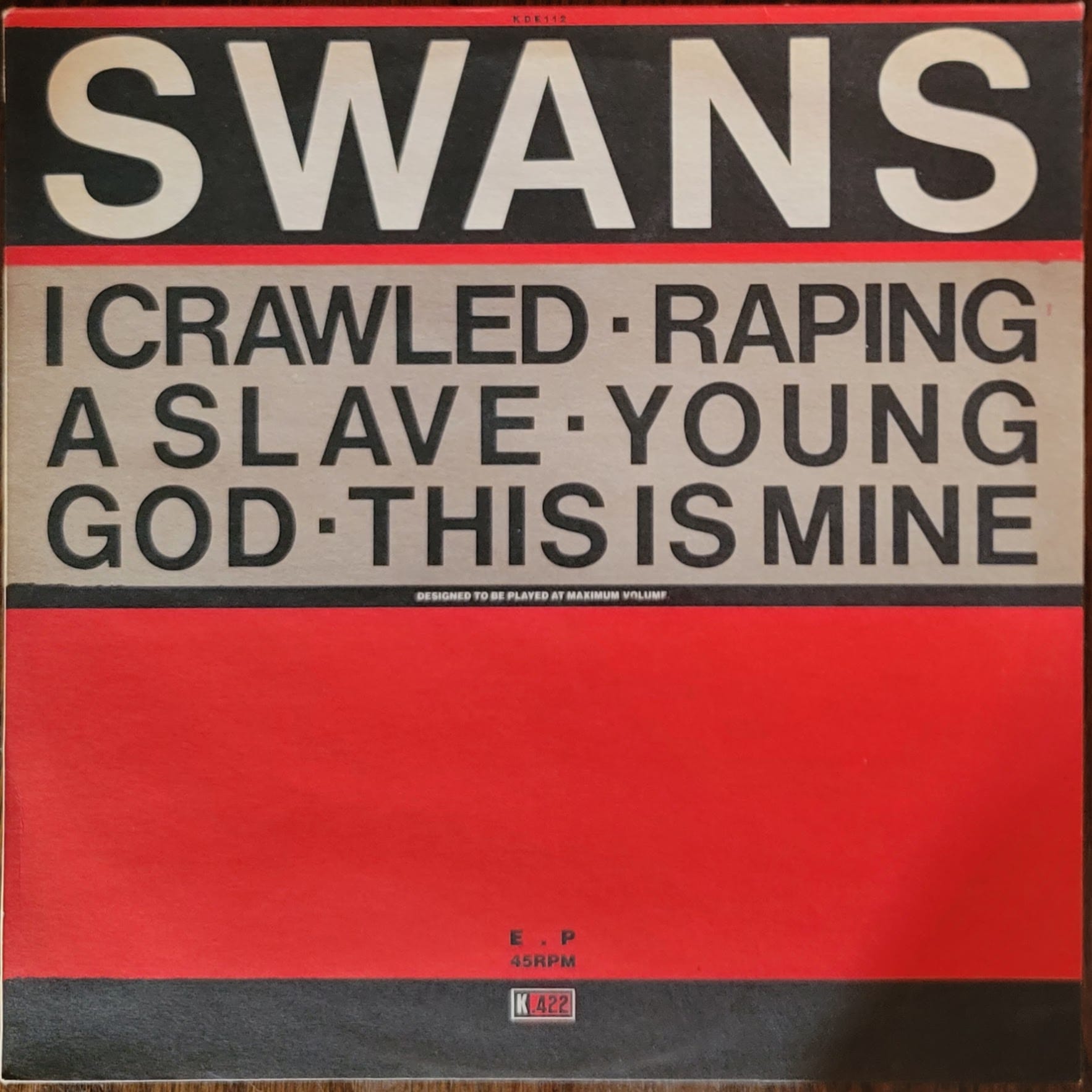 Swans — Young God — Original