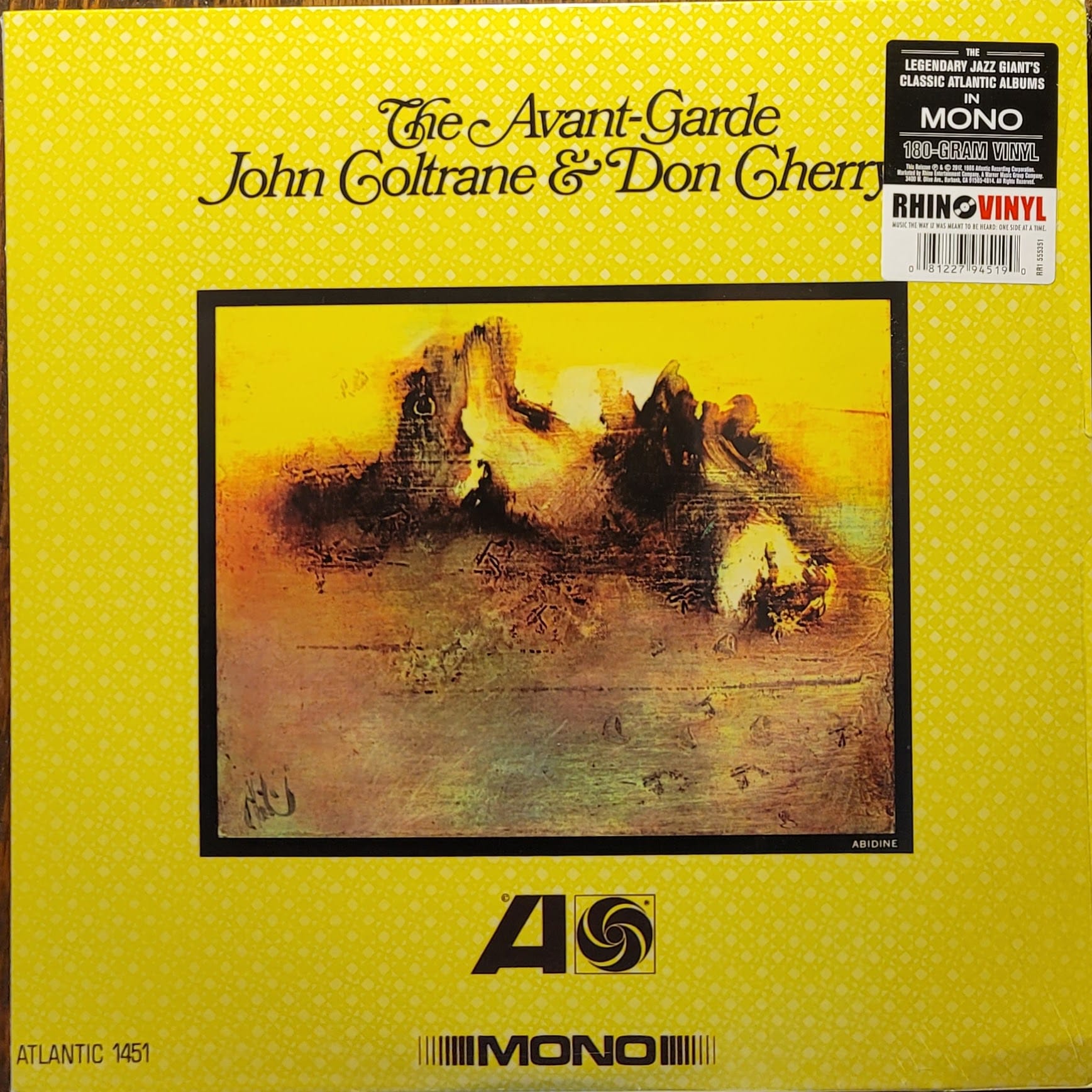 John Coltrane & Don Cherry — The Avant-Garde — Mono