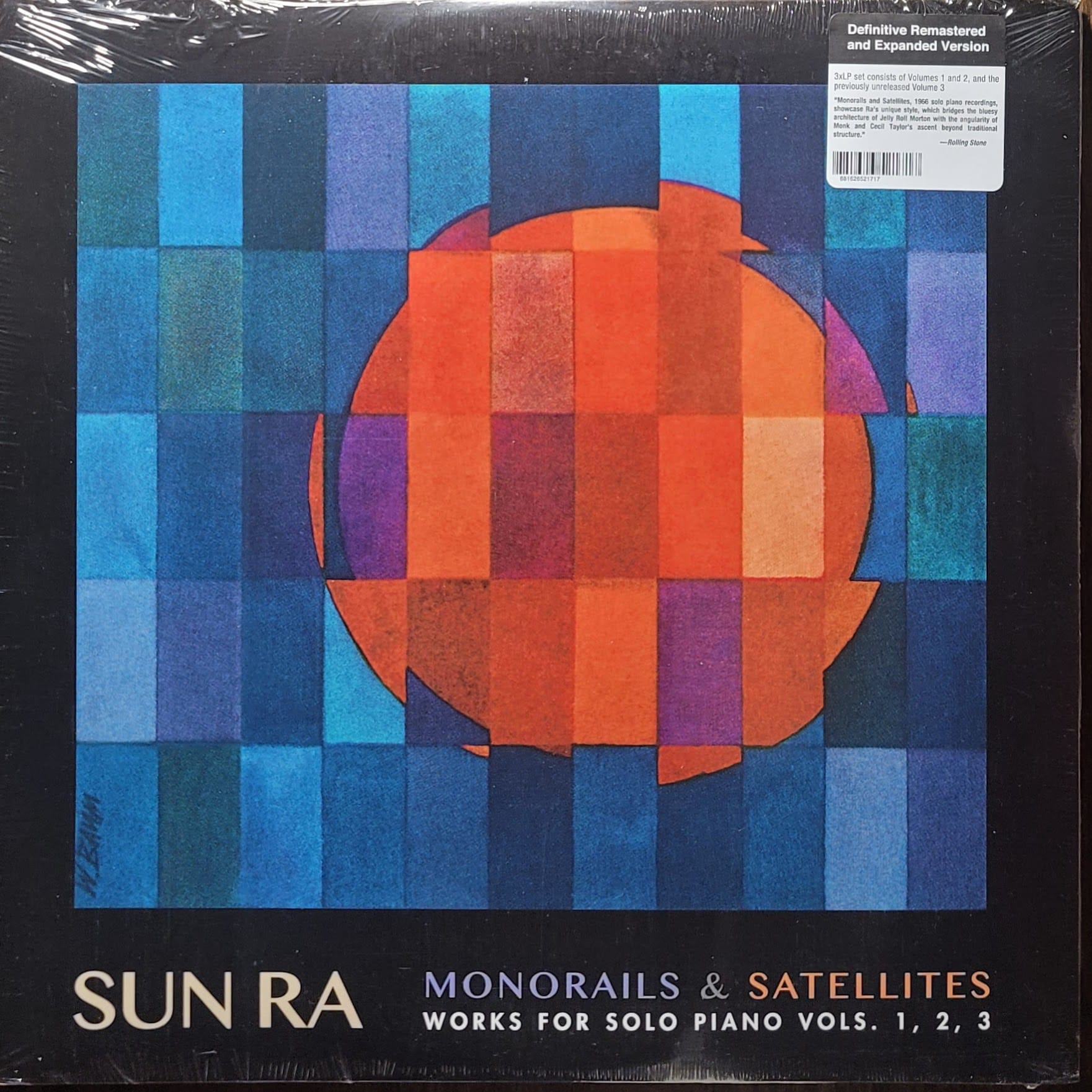 Sun Ra — Monorails & Satellites (Works for Solo Piano vols 1, 2, 3) — Original