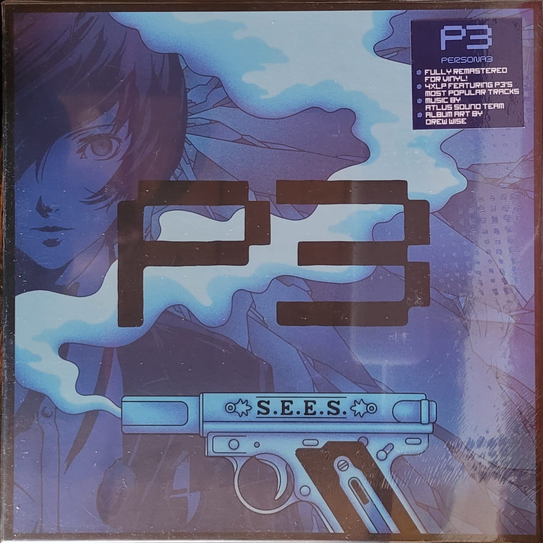 Shoji Meguro, Atlus Sound Team — Persona 3 Vinyl Soundtrack — Original