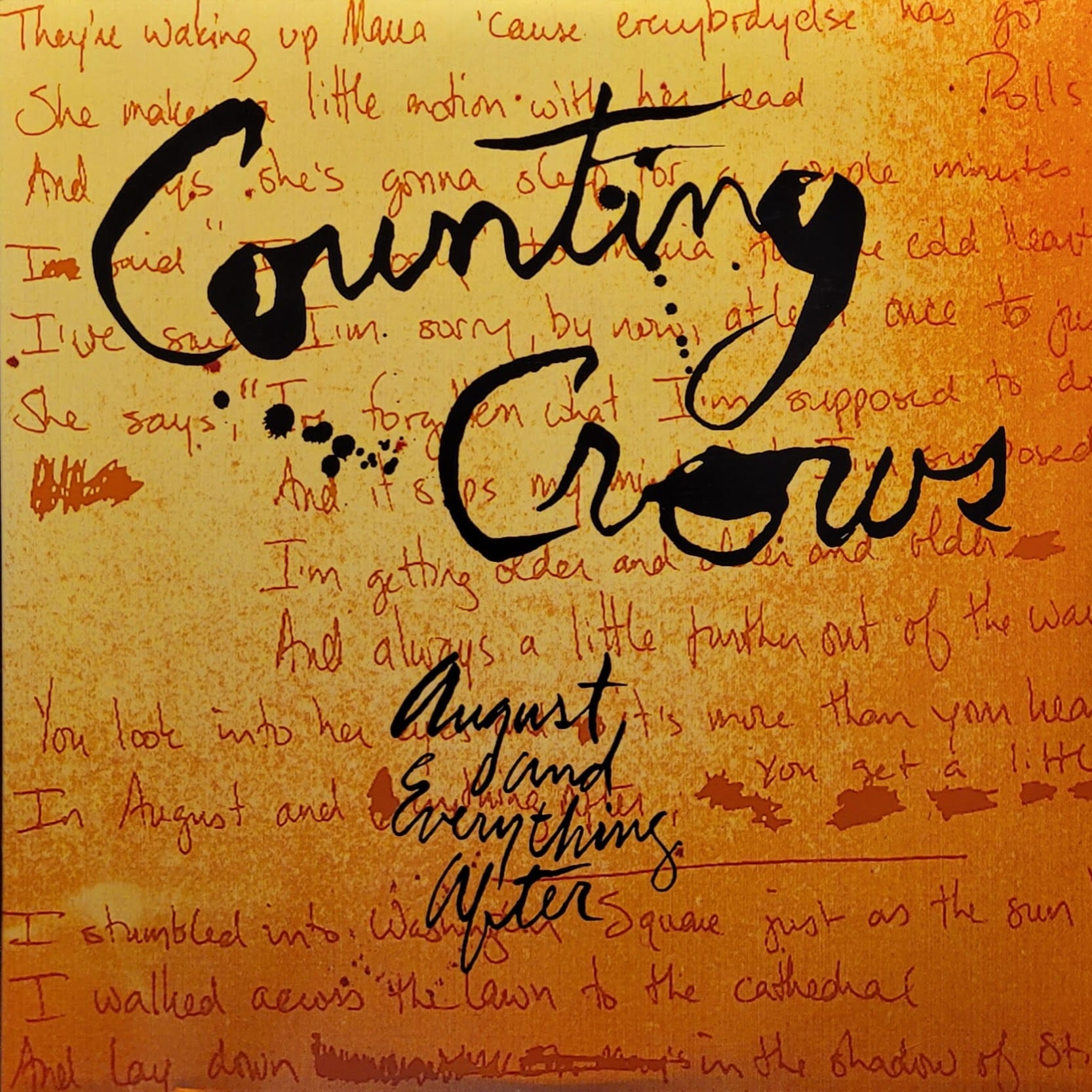 Counting Crows — August And Everything After — 2016