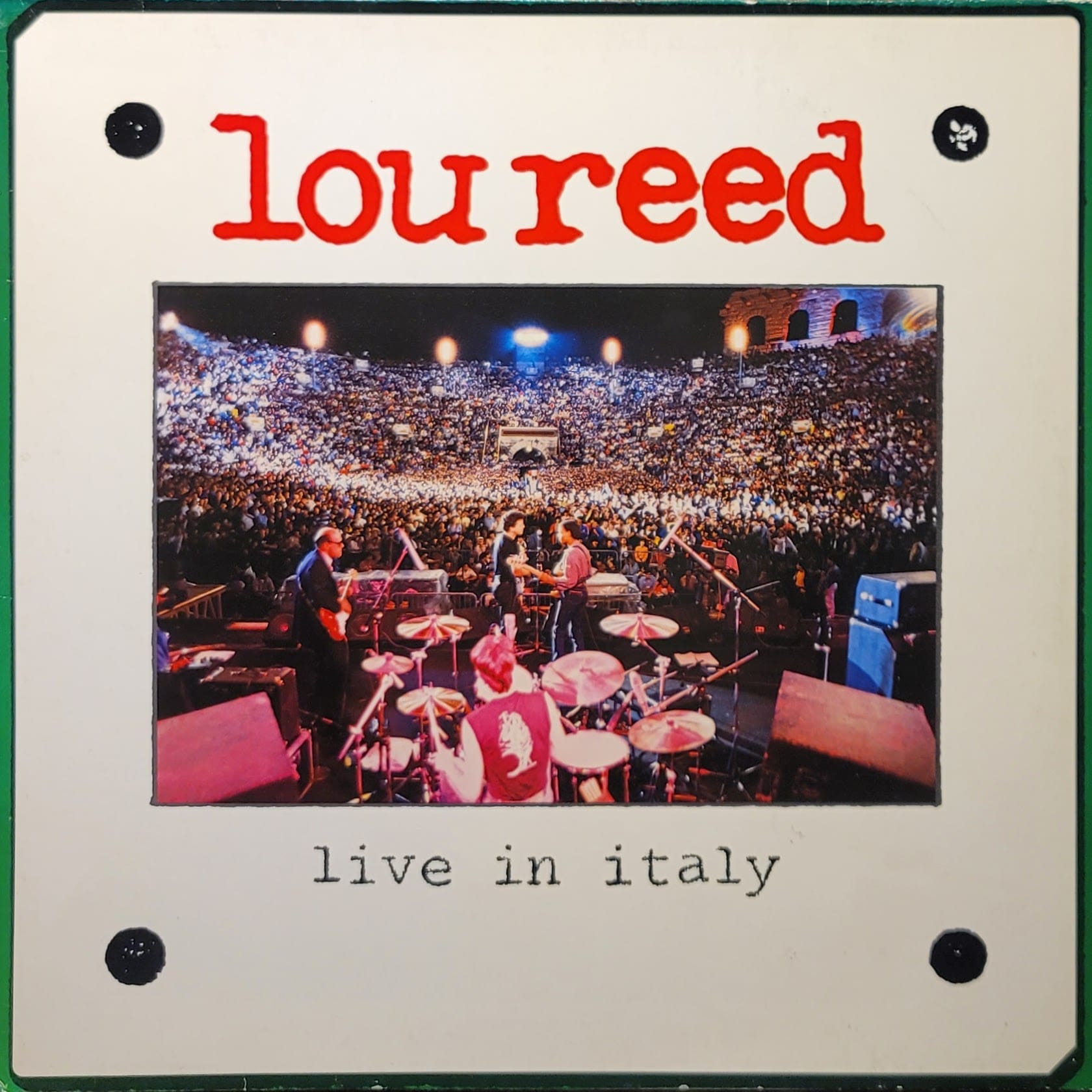Lou Reed — Live In Italy — EU