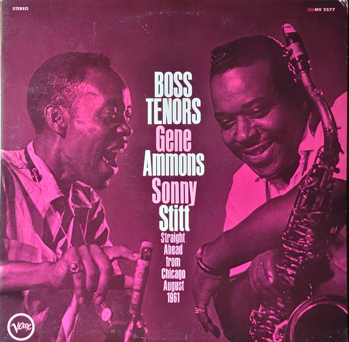 Gene Ammons / Sonny Stitt — Boss Tenors: Straight Ahead From Chicago August 1961 — Japan