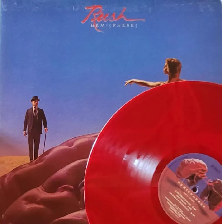 Rush — Hemispheres — Red Canadian Original