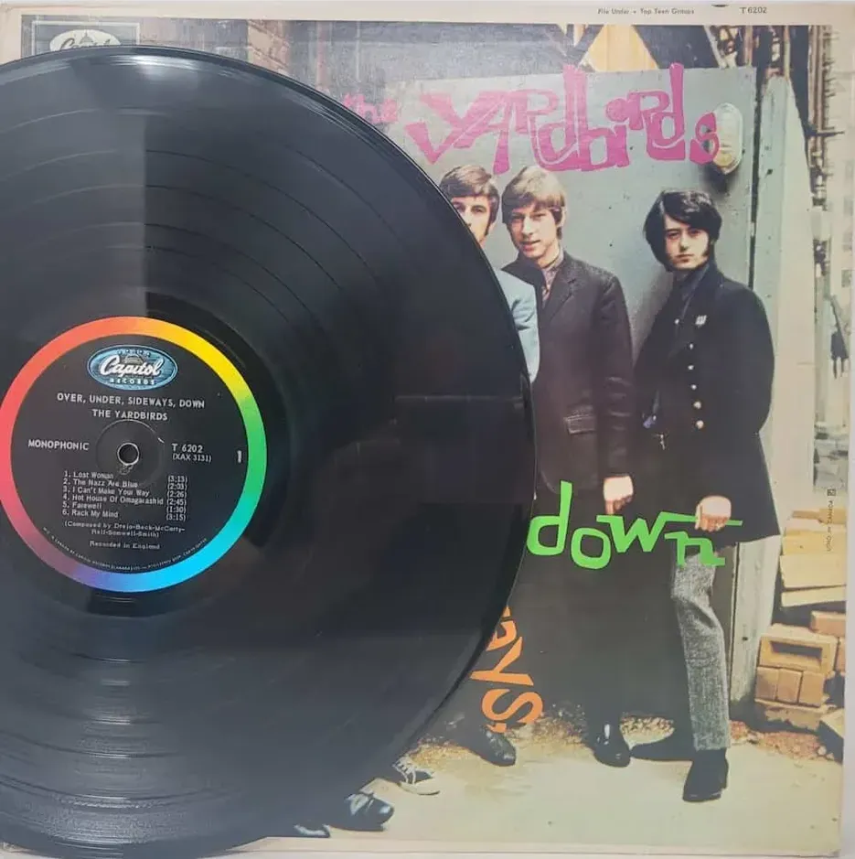 The Yardbirds — Over, Under, Sideways, Down — Original Canadian Mono