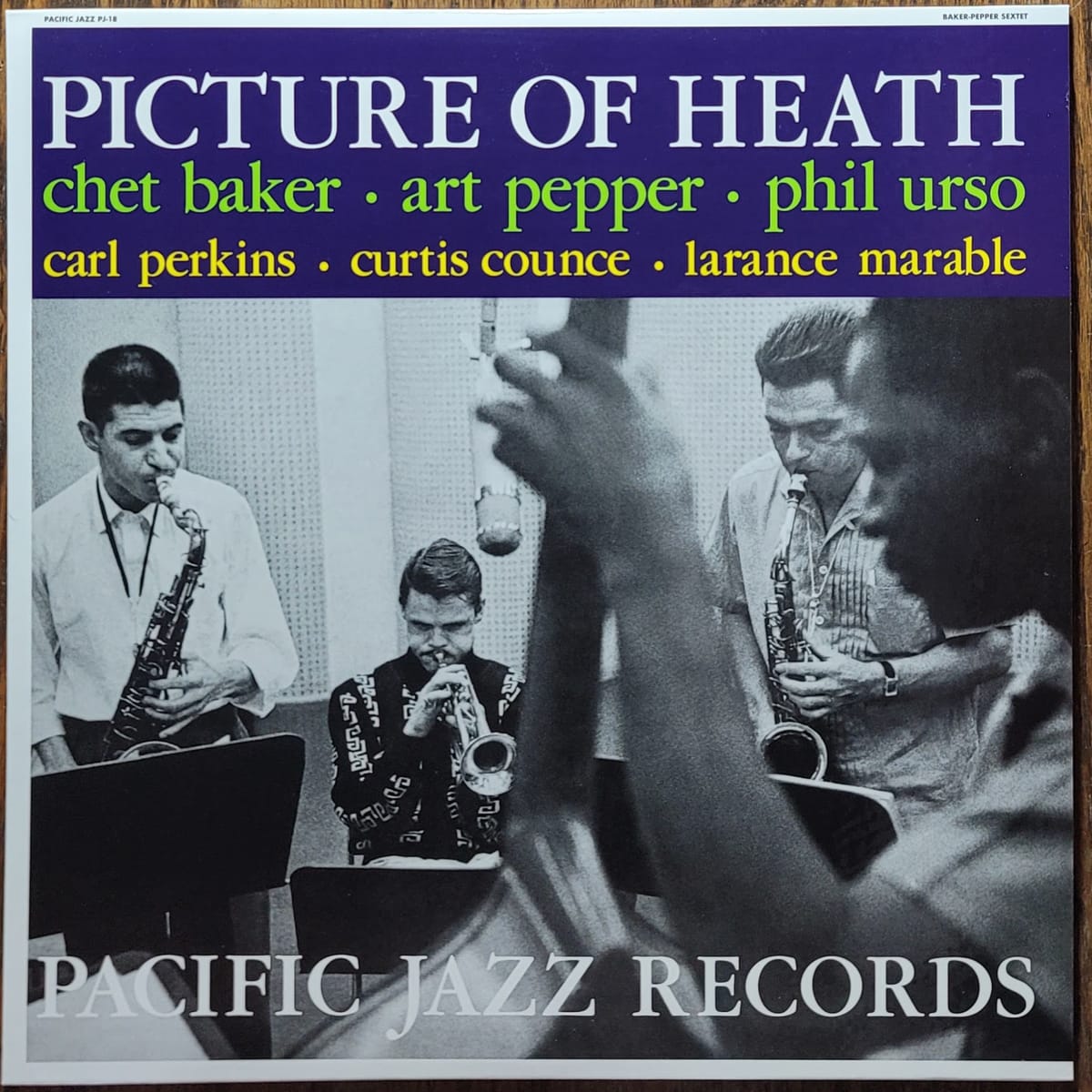 Chet Baker, Art Pepper, Phil Urso — Picture of Heath — Tone Poet