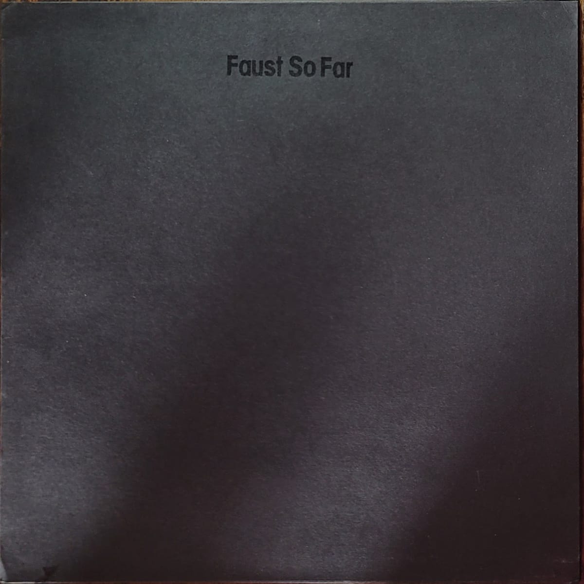 Faust — So Far — Recommended Records