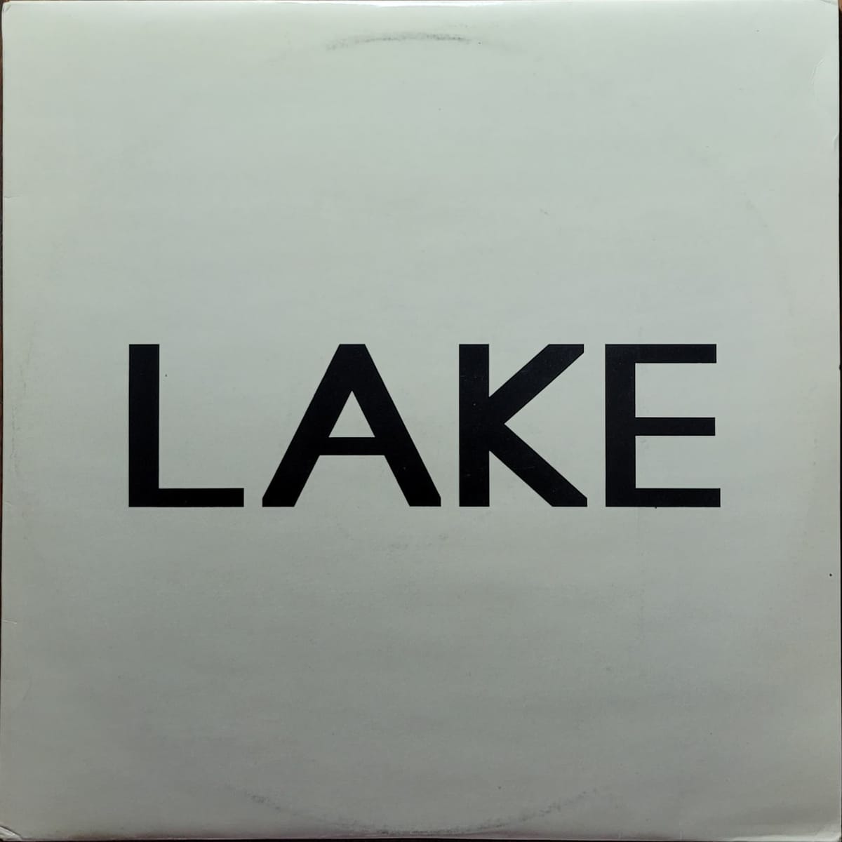 R!!!S!!! (Simon Wickham-Smith and Richard Youngs) — Lake — Original