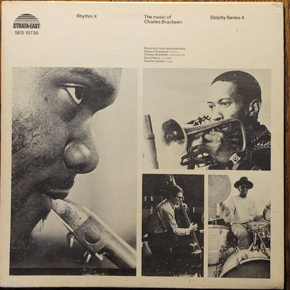 Charles Brackeen — Rhythm X — Original