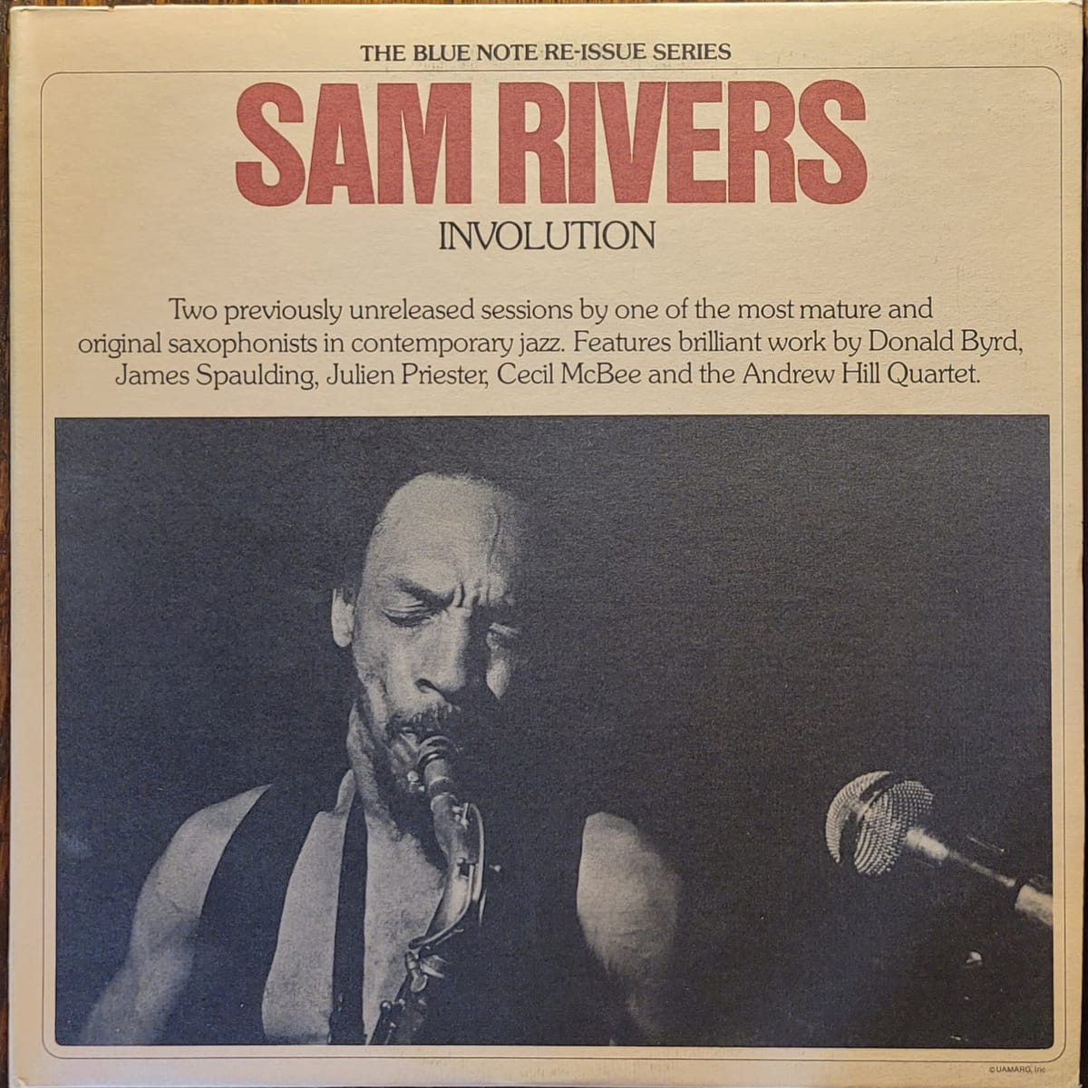 Sam Rivers — Involutions — White-b