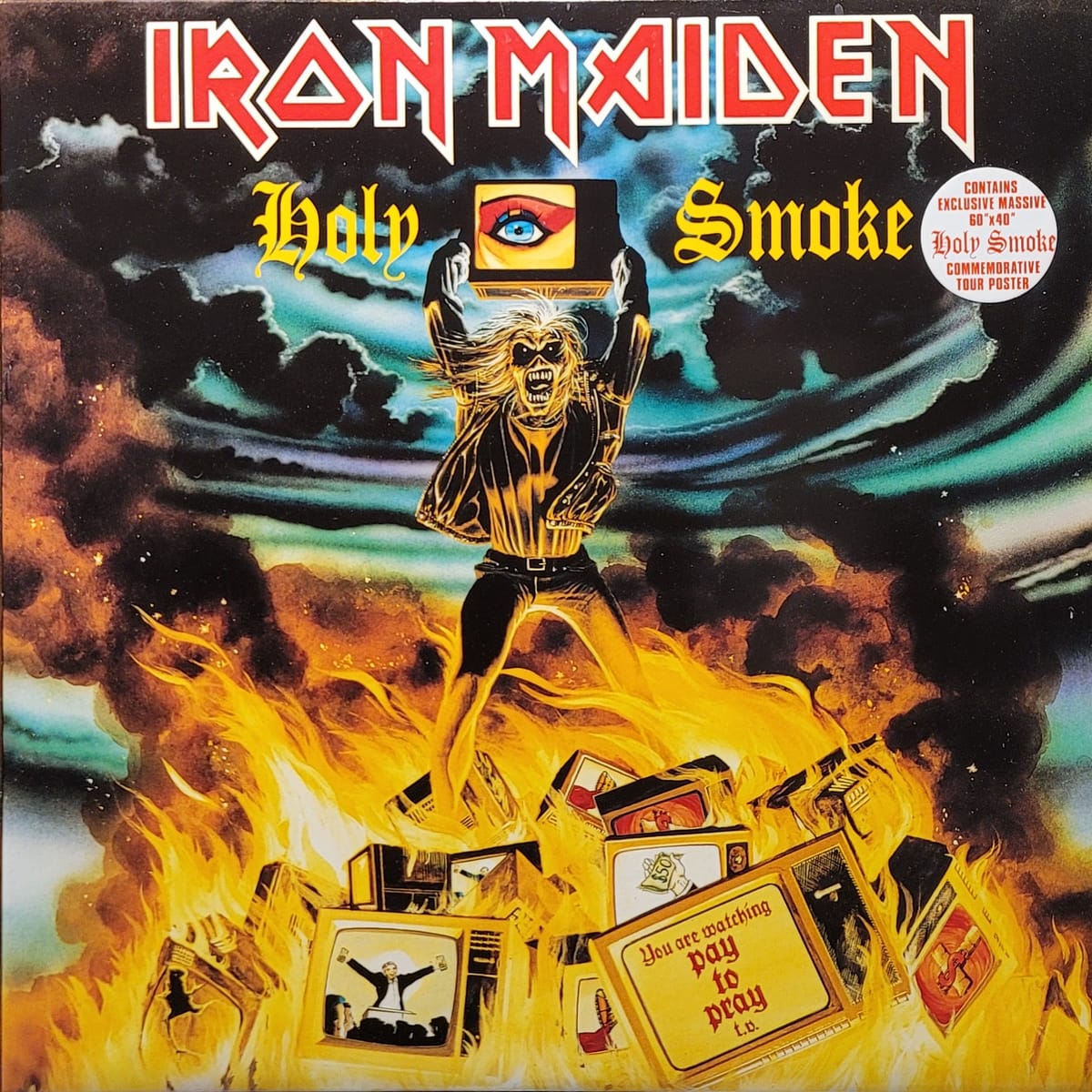Iron Maiden — Holy Smoke — UK Original