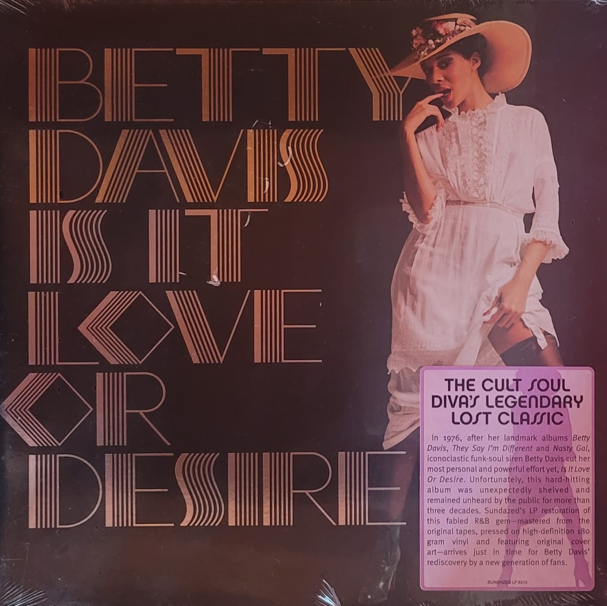 Betty Davis — Is It Love or Desire — Sealed Original