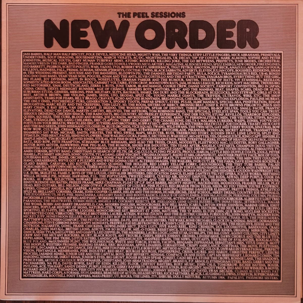 New Order — Peel Sessions — UK Original