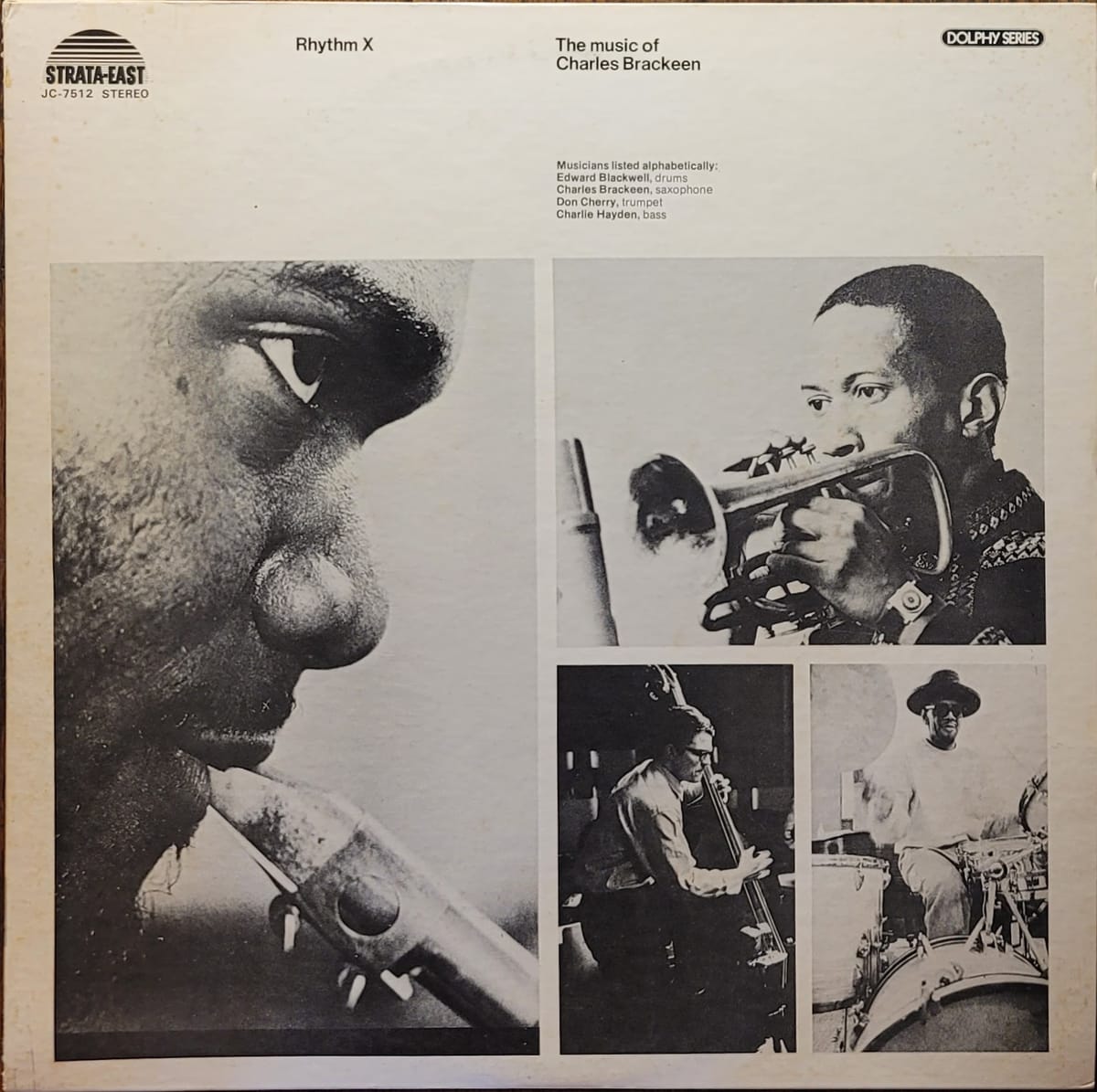 Charles Brackeen — Rhythm X — Japanese Promo