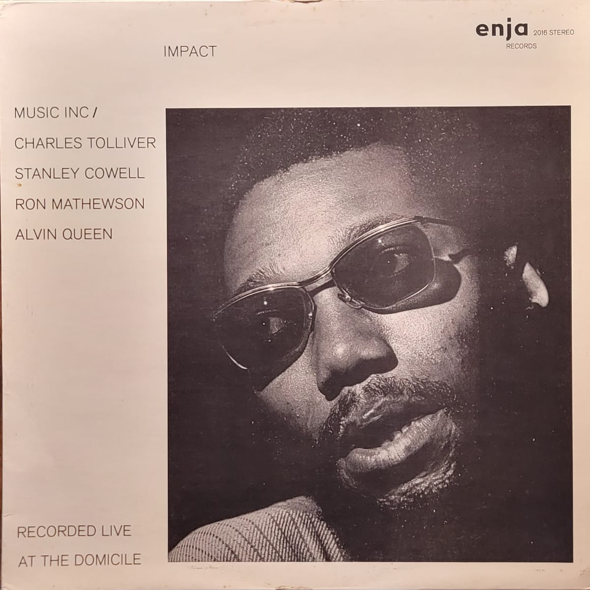 Music Inc / Charles Tolliver, Stanley Cowell, Ron Mathewson, Alvin Queen — Impact — Original