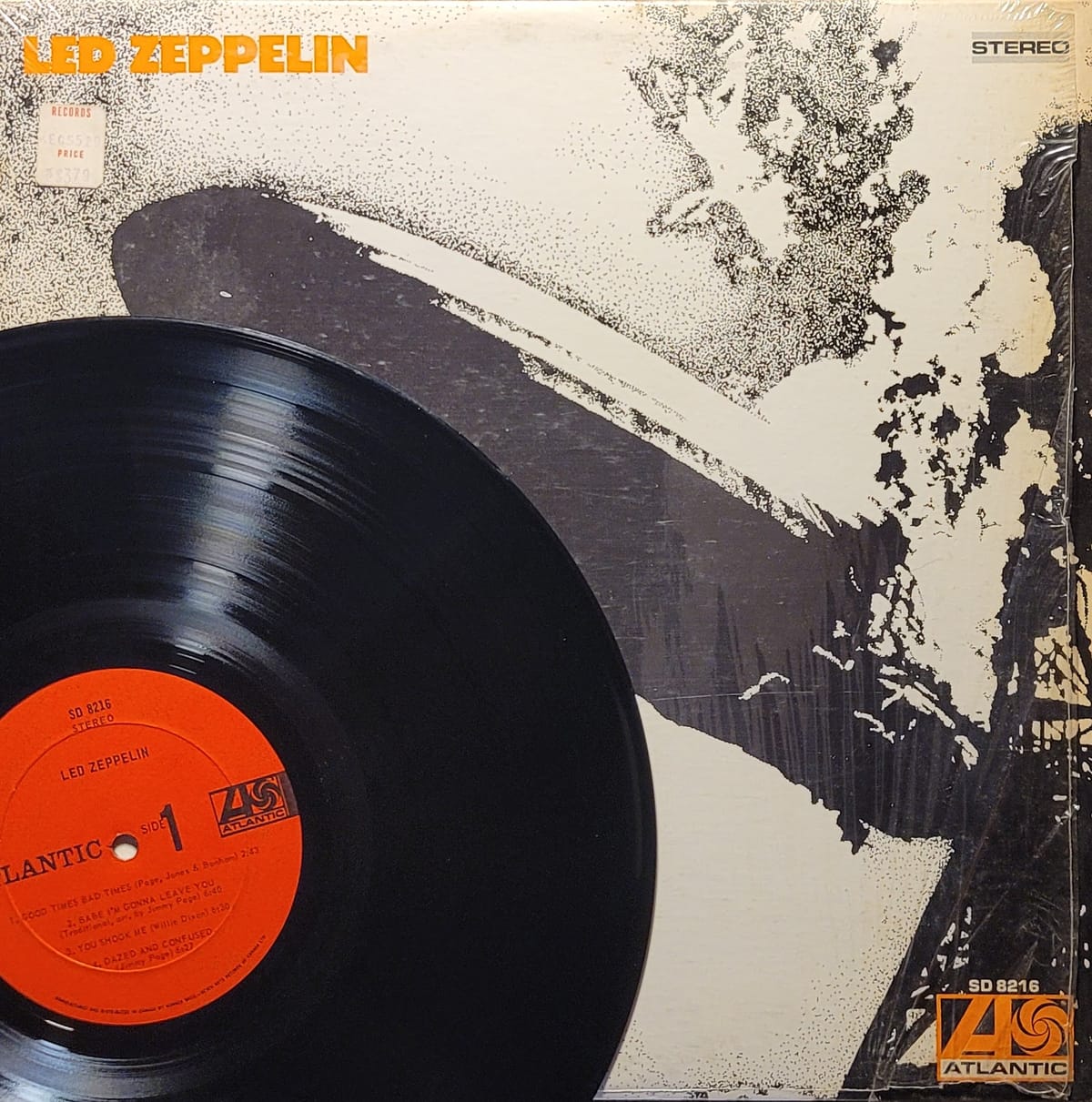 Led Zeppelin - Self-titled - Red Atlantic