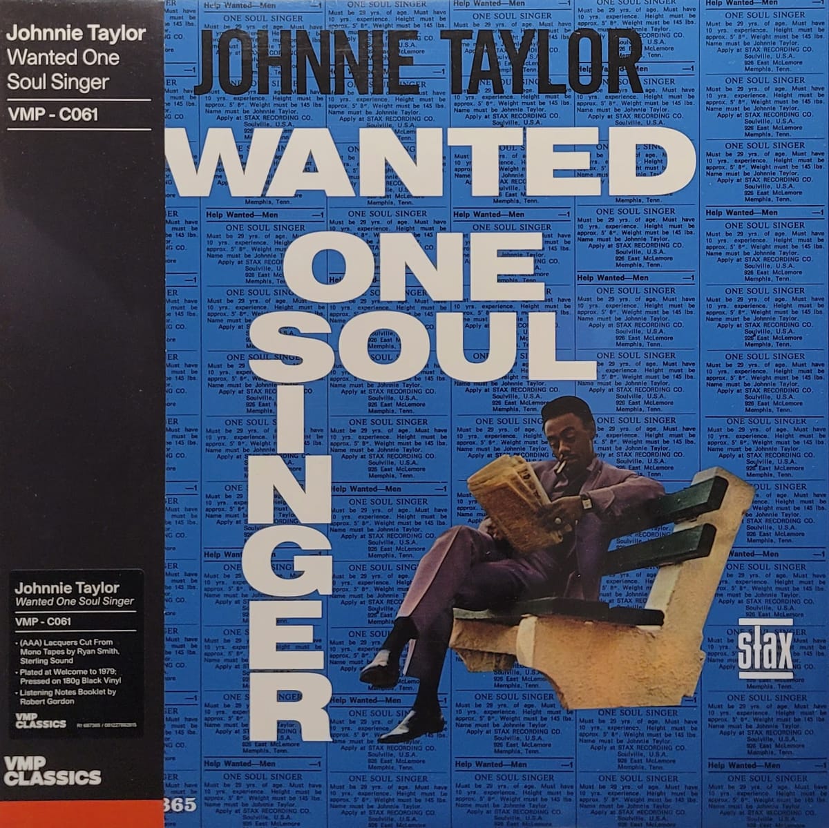 Johnnie Taylor - Wanted One Soul Singer - VMP